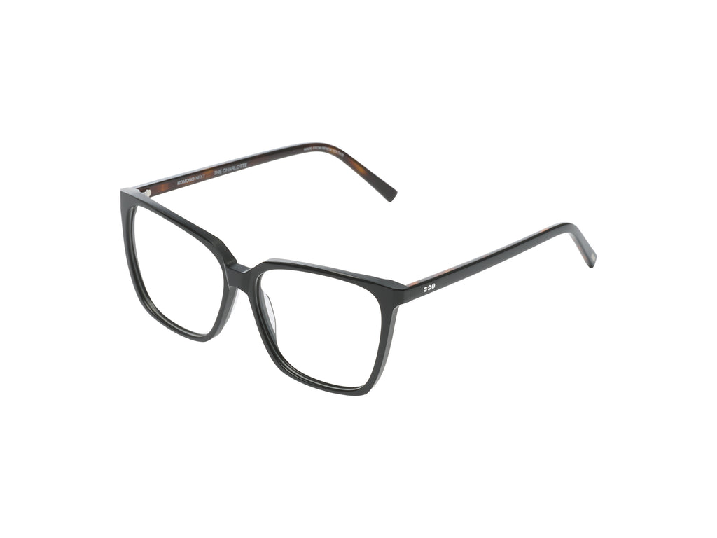 KOMONO Charlotte Black Havana, Černá, vel. 57