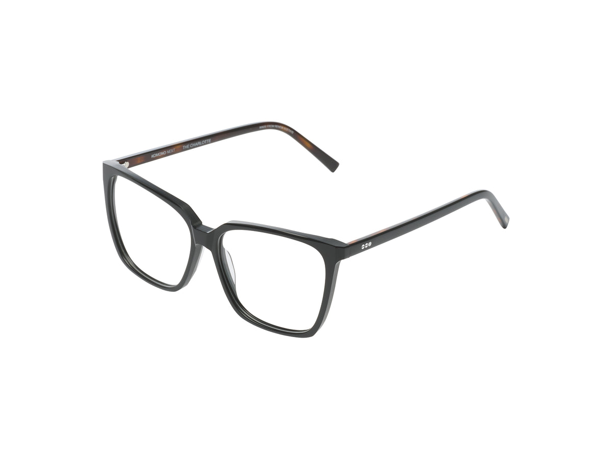 KOMONO Charlotte Black Havana, Černá, vel. 57